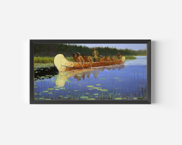 Frederic Remington — Radisson and Groseilliers | Western Art Print