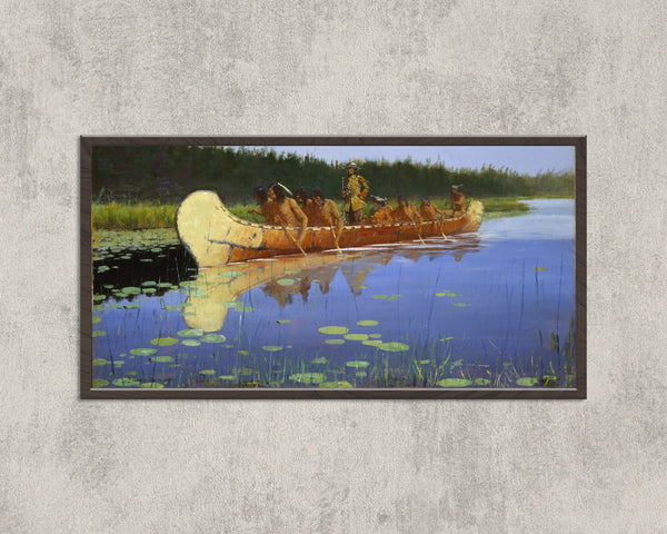 Frederic Remington — Radisson and Groseilliers | Western Art Print