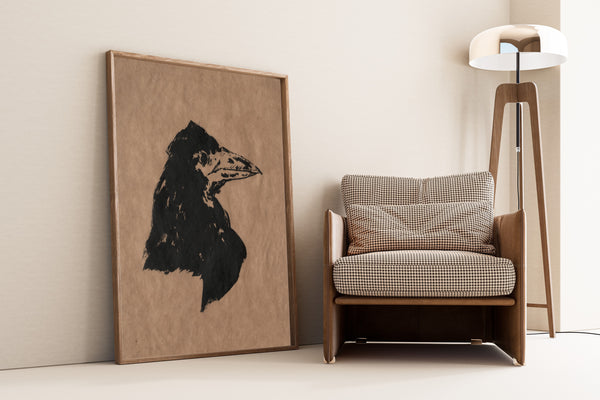 Édouard Manet — Raven's Head in Profile | Lithograph Print