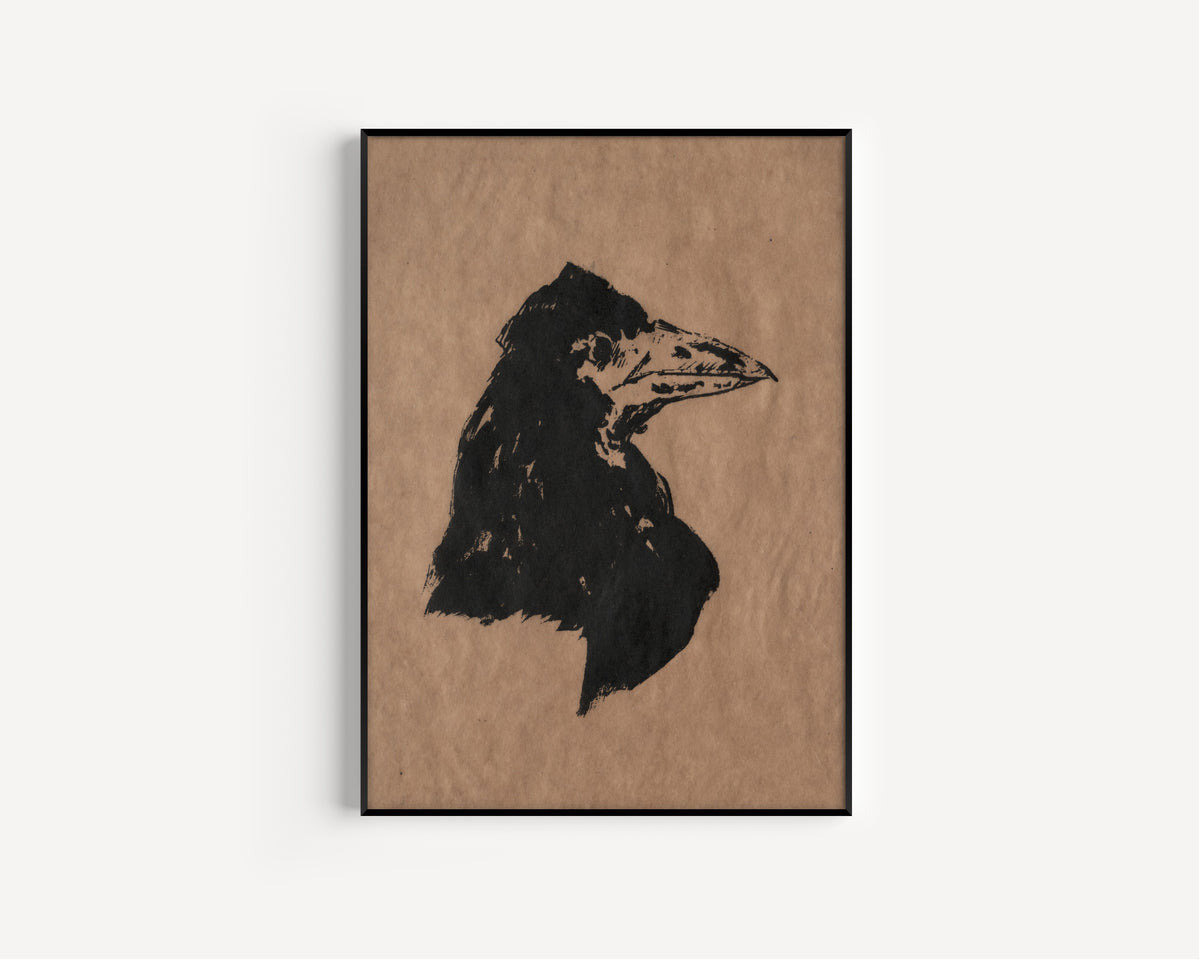 Édouard Manet — Raven's Head in Profile | Lithograph Print