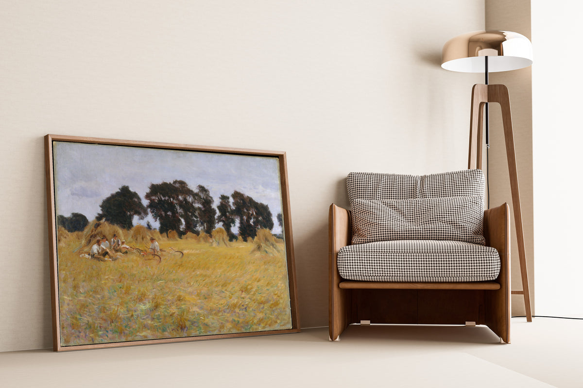 John Singer Sargent — Reapers Resting in a Wheat Field | Fine Art Print