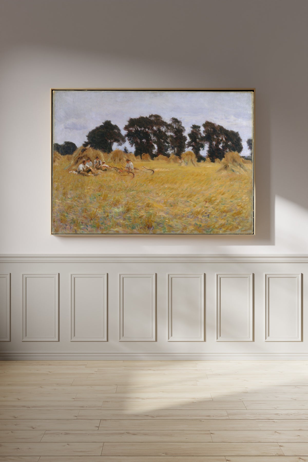 John Singer Sargent — Reapers Resting in a Wheat Field | Fine Art Print