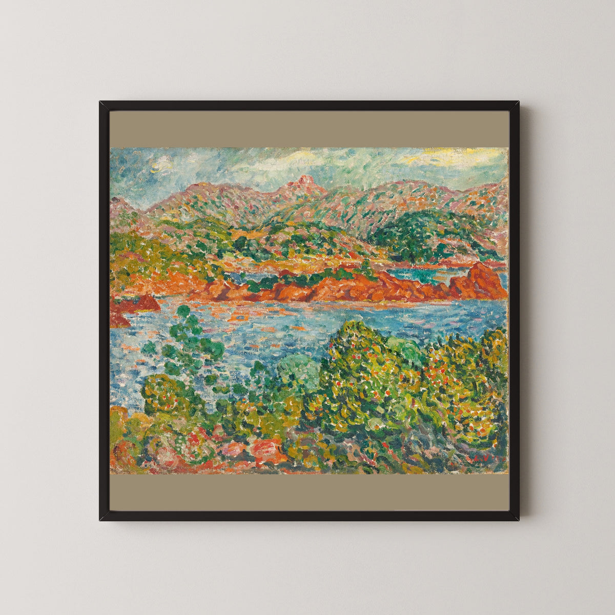 Louis Valtat — Red Rocks of the Esterel | Fauvist Fine Art Print