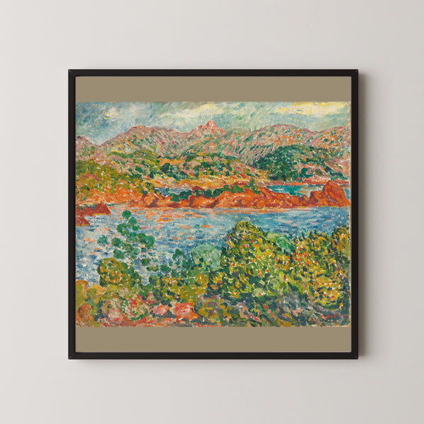 Louis Valtat — Red Rocks of the Esterel | Fauvist Fine Art Print