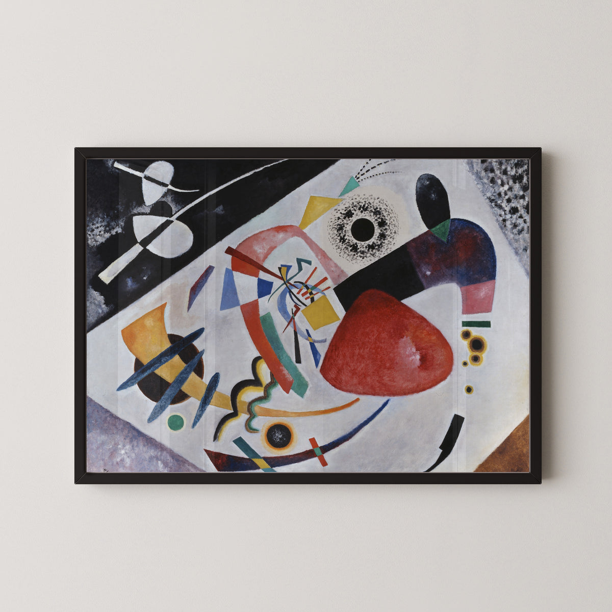 Wassily Kandinsky — Red Spot II | Expressionist Fine Art Print