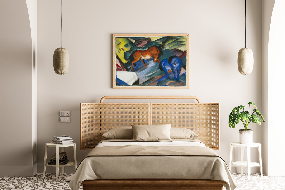 Franz Marc — Red and Blue Horse | Expressionist Fine Art Print