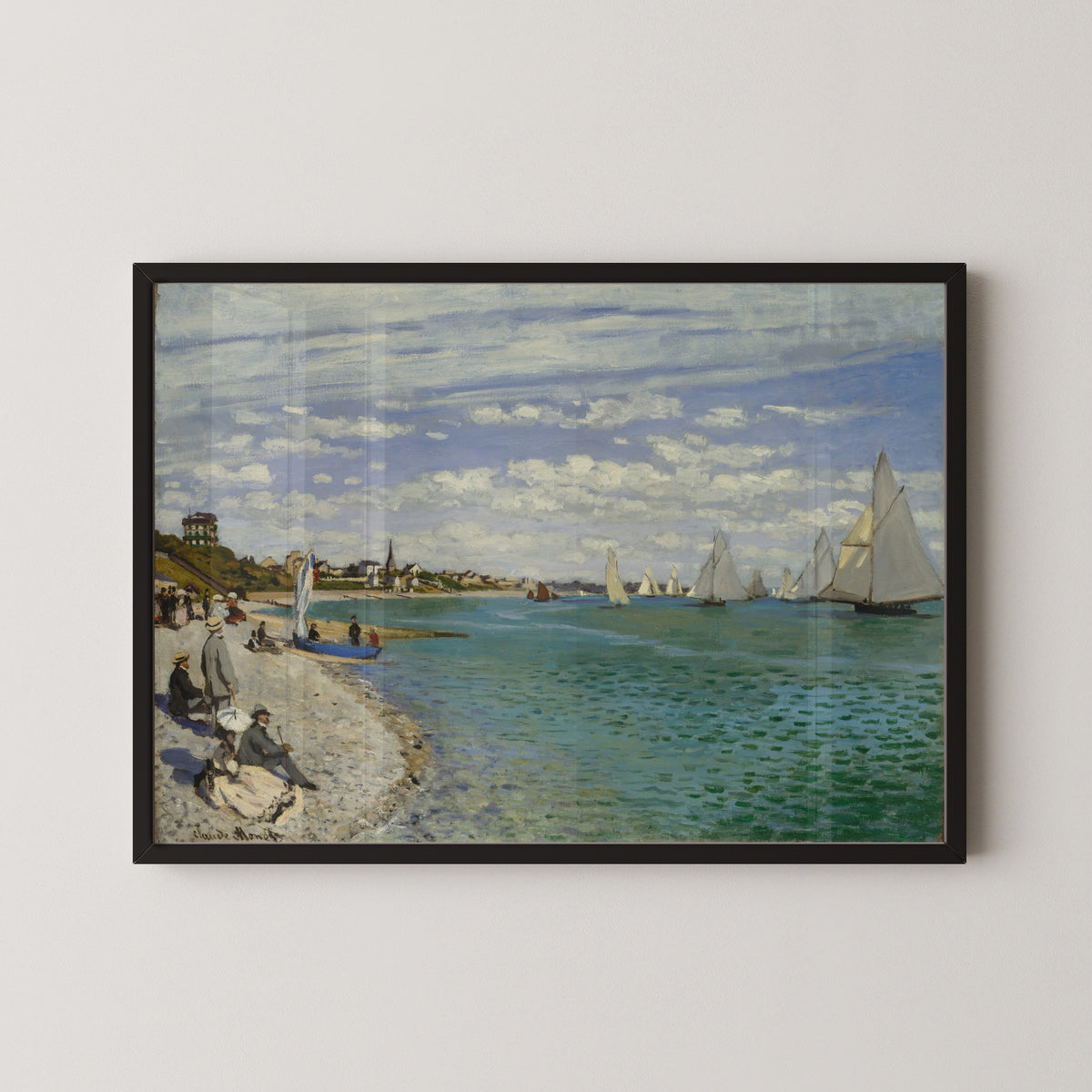 Claude Monet — Regatta at Sainte-Adresse | Fine Art Print