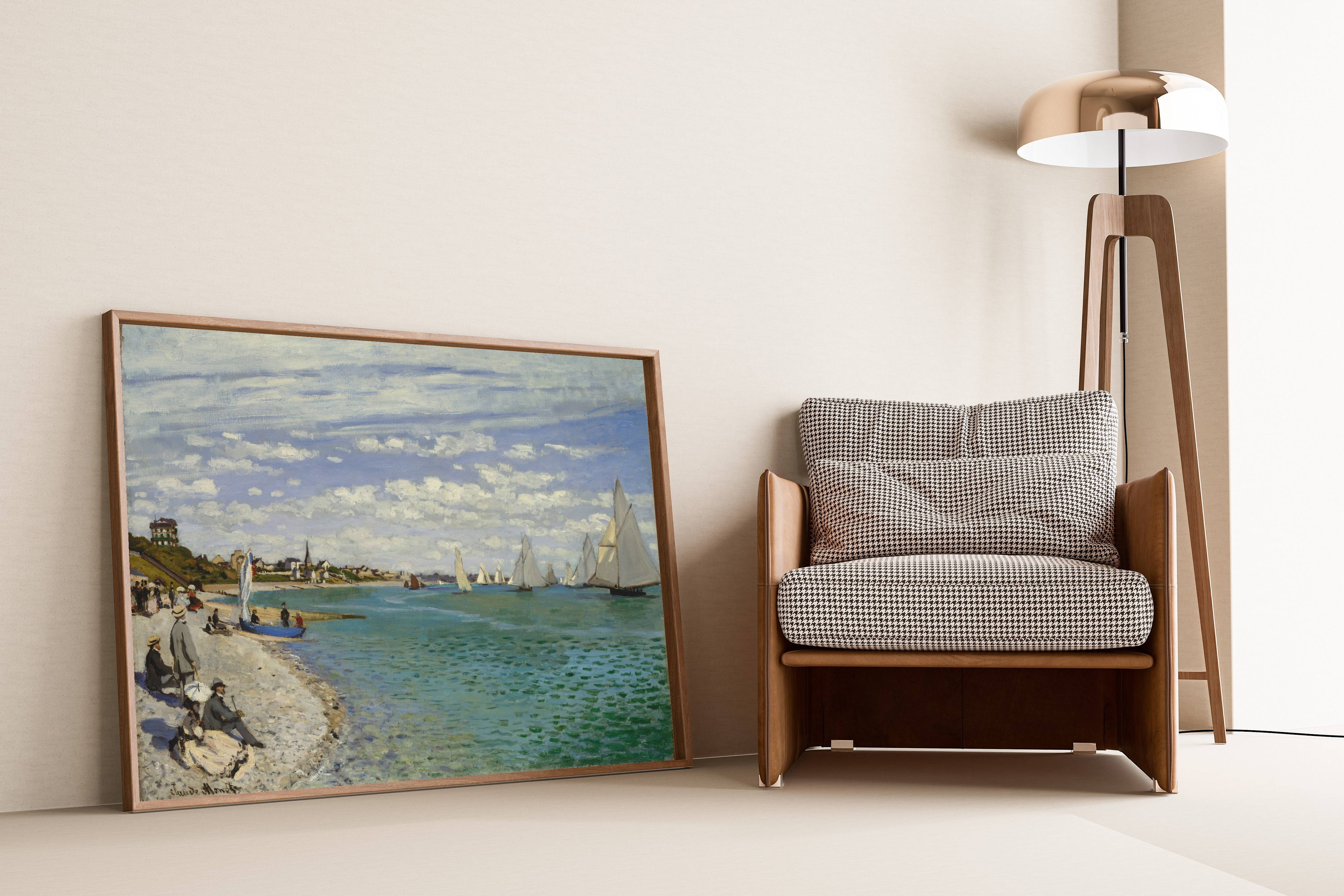 Claude Monet — Regatta at Sainte-Adresse | Fine Art Print
