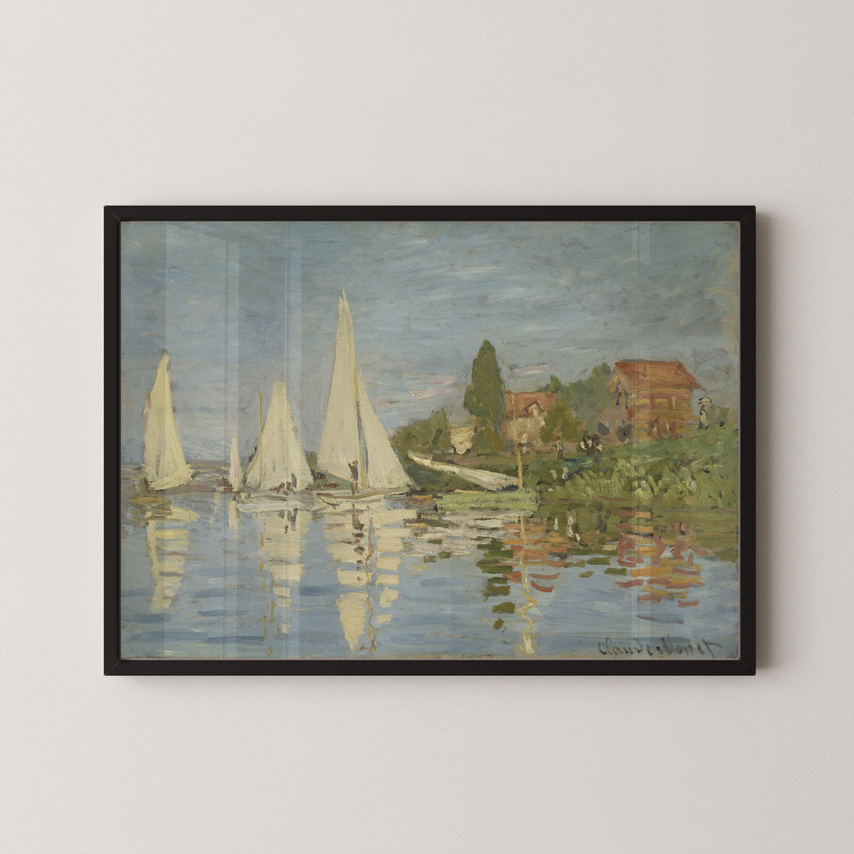 Claude Monet — Regattas at Argenteuil | Fine Art Print
