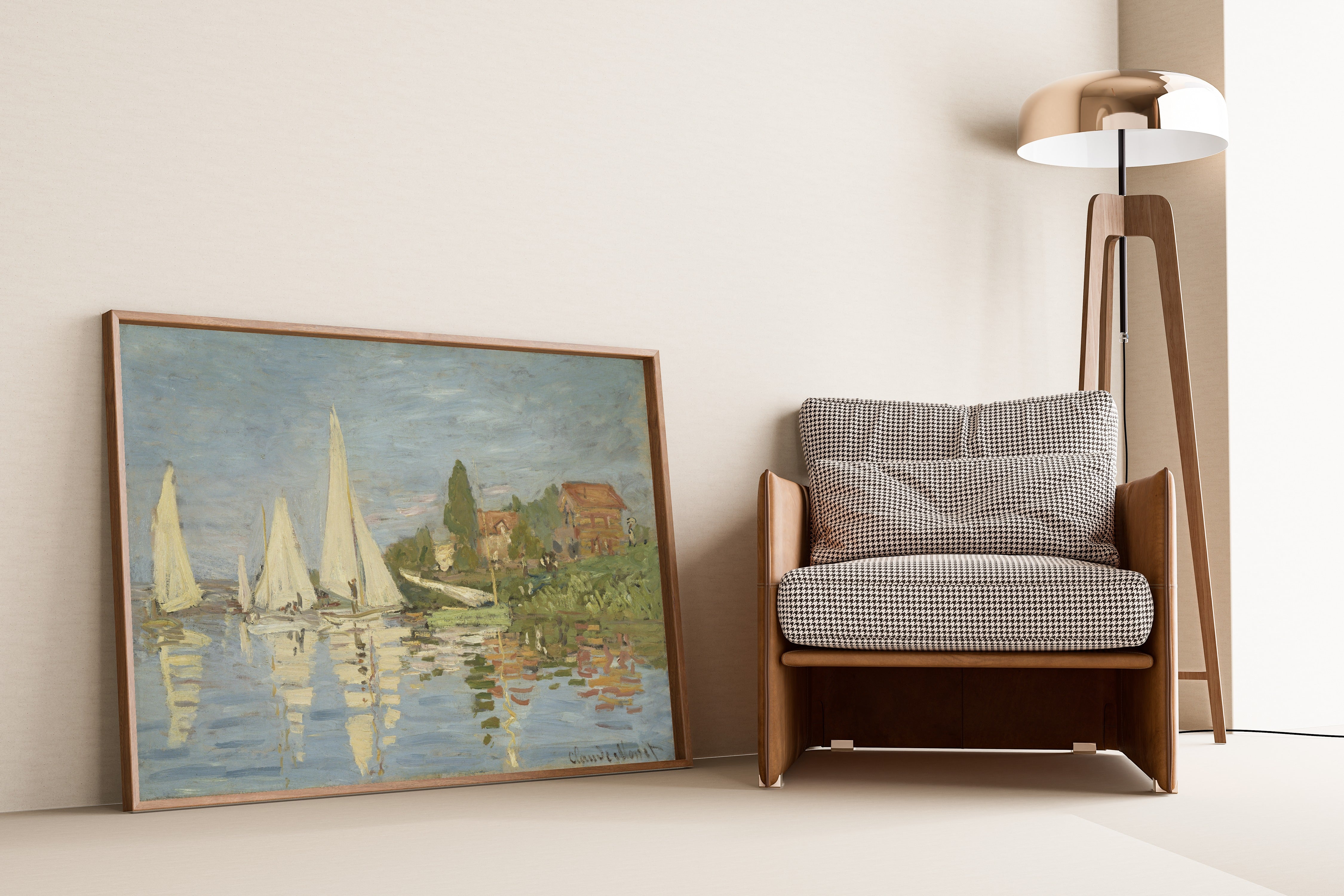 Claude Monet — Regattas at Argenteuil | Fine Art Print