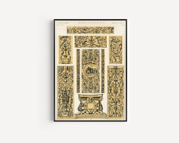 Owen Jones — Renaissance No. 3 | Grammar of Ornament Design Print