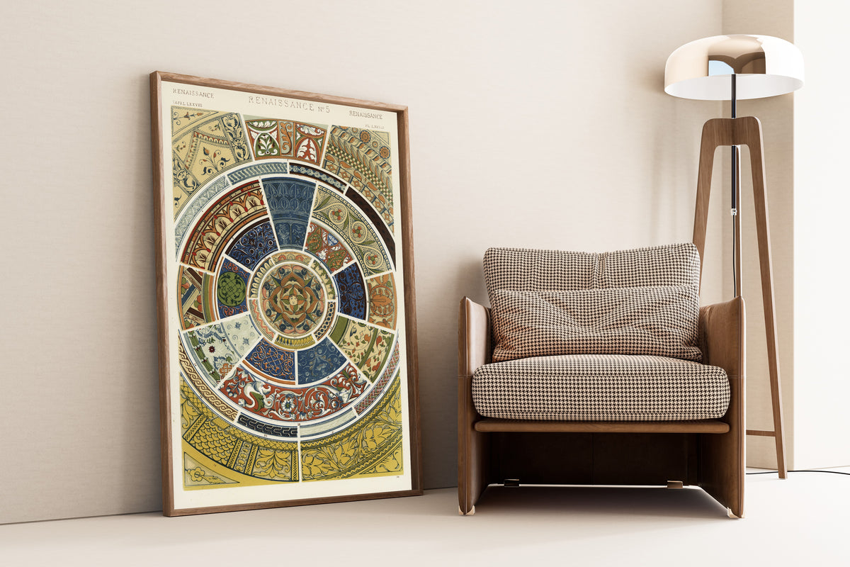 Owen Jones — Renaissance No. 5 | Grammar of Ornament Design Print