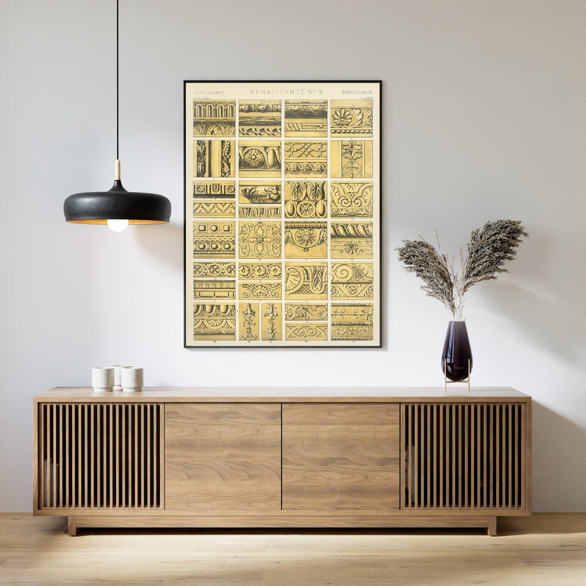 Owen Jones — Renaissance No. 9 | Grammar of Ornament Design Print