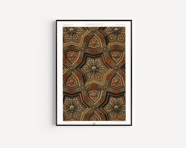 Auguste Racinet — Renaissance (L'Ornement Polychrome plate) | Fine Art Print