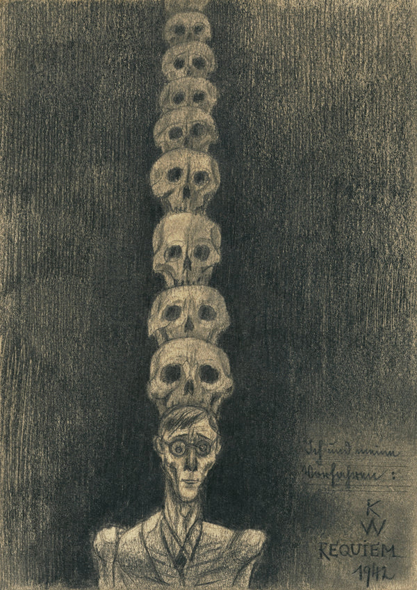 Karl Wiener — Requiem | Surreal Art Print