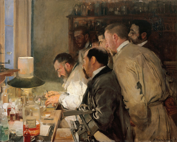 Joaquín Sorolla — Research (Dr. Simarro in the Laboratory) | Fine Art Print