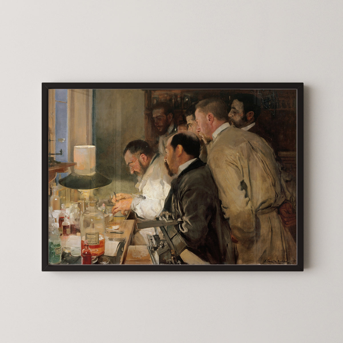 Joaquín Sorolla — Research (Dr. Simarro in the Laboratory) | Fine Art Print