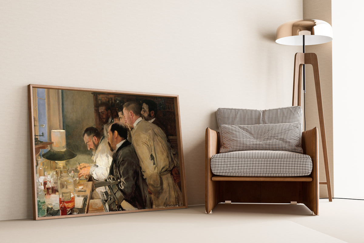 Joaquín Sorolla — Research (Dr. Simarro in the Laboratory) | Fine Art Print