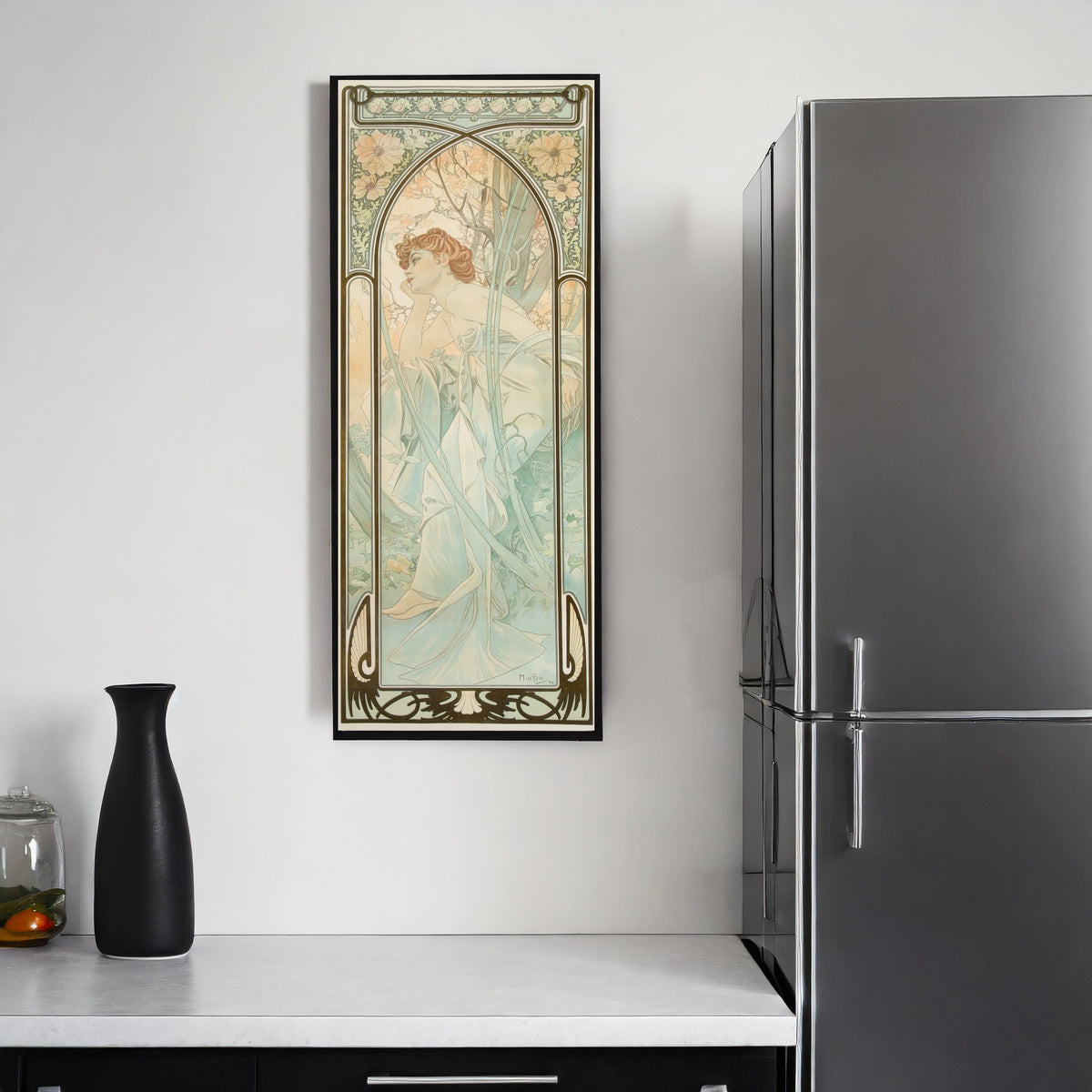 Alphonse Mucha — Rêverie du soir | Art Nouveau Print