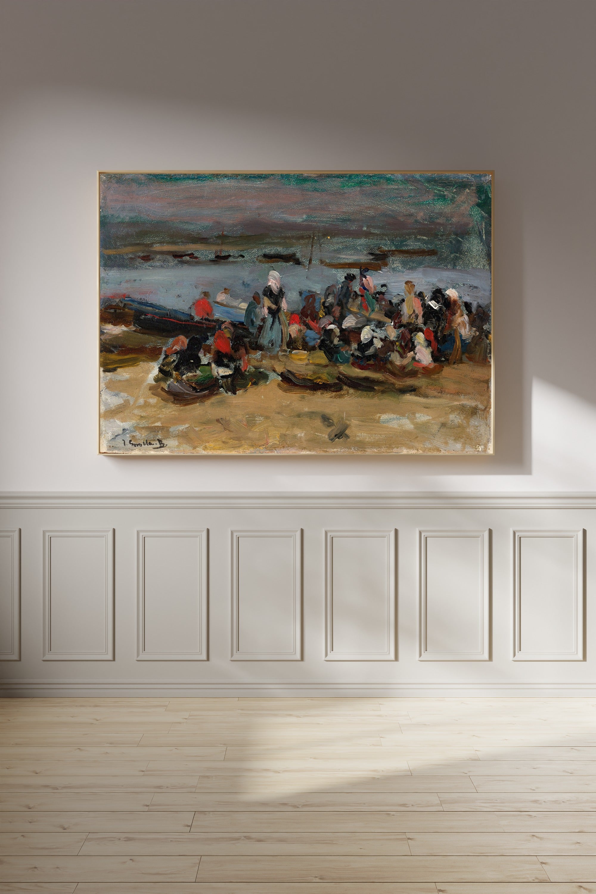 Joaquín Sorolla — At the Estuary, Asturias (Las Carboneras) | Fine Art Print