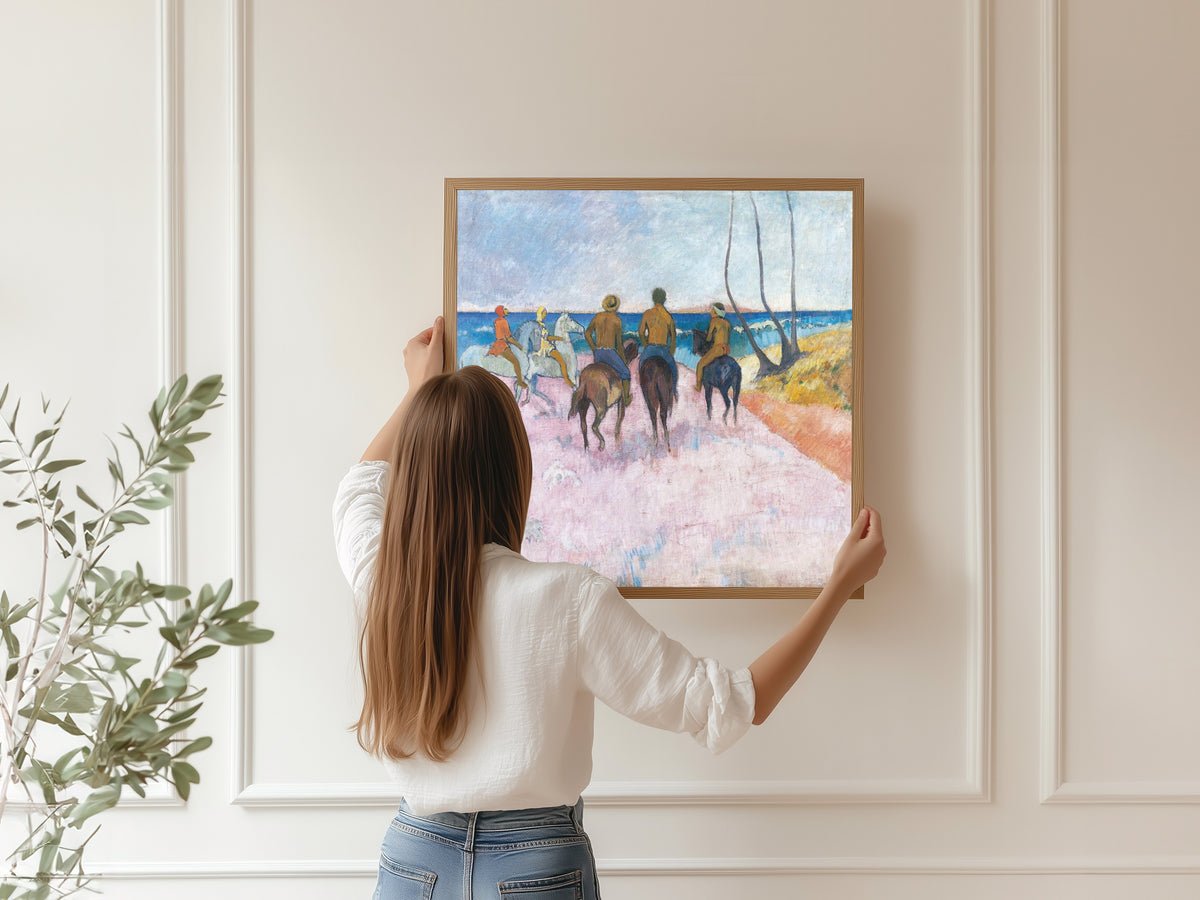 Paul Gauguin — Riders on the Beach (I) | Fine Art Print
