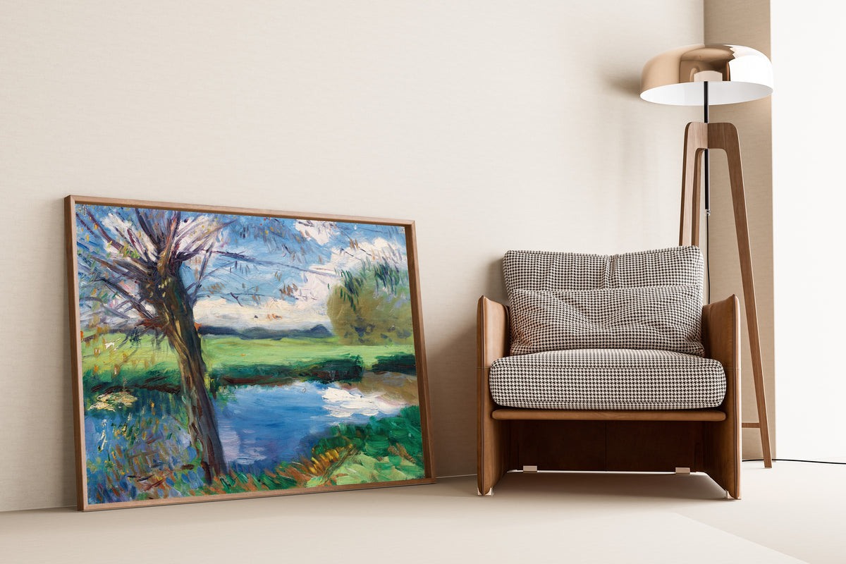 John Singer Sargent — River Bank, near Oxford | Fine Art Print