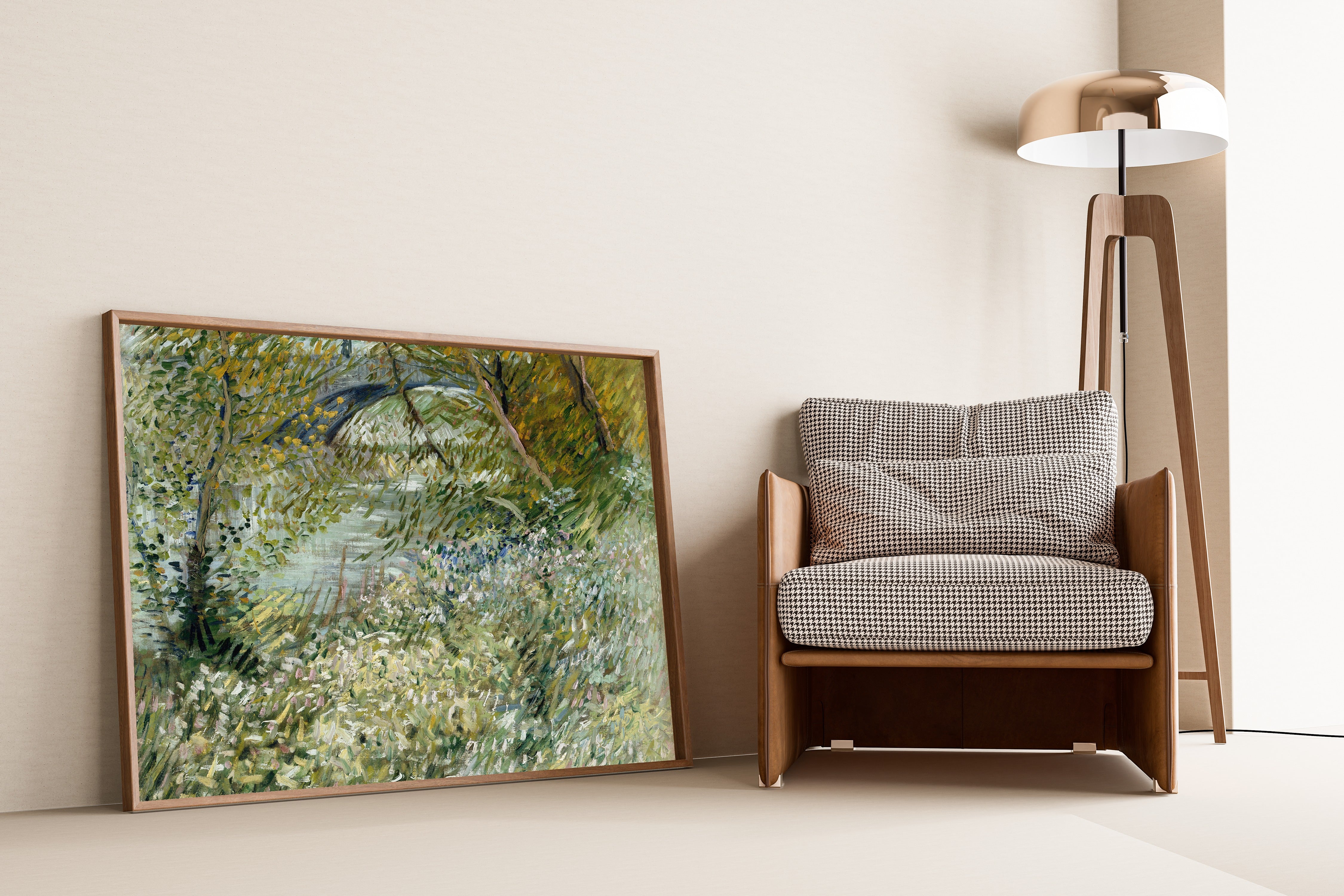 Vincent van Gogh — River Bank in Springtime | Fine Art Print