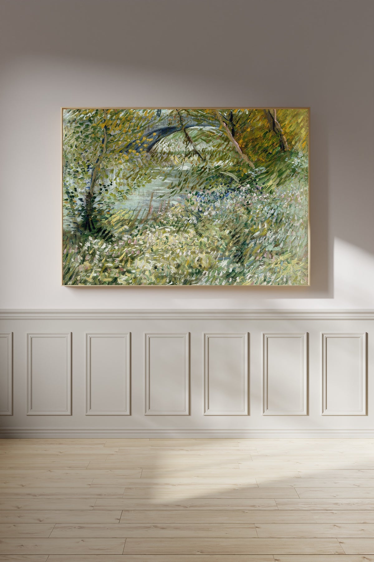 Vincent van Gogh — River Bank in Springtime | Fine Art Print