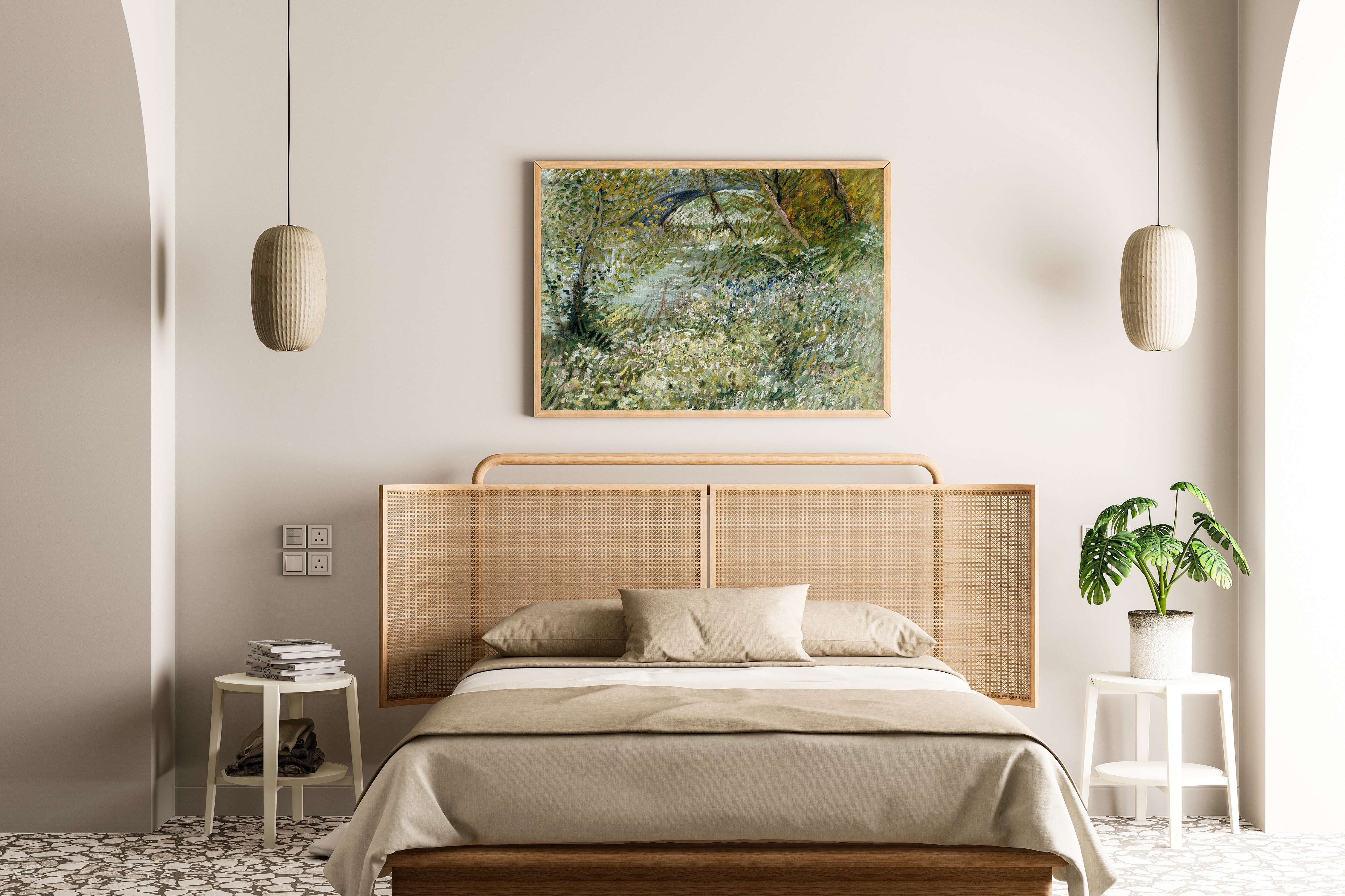 Vincent van Gogh — River Bank in Springtime | Fine Art Print