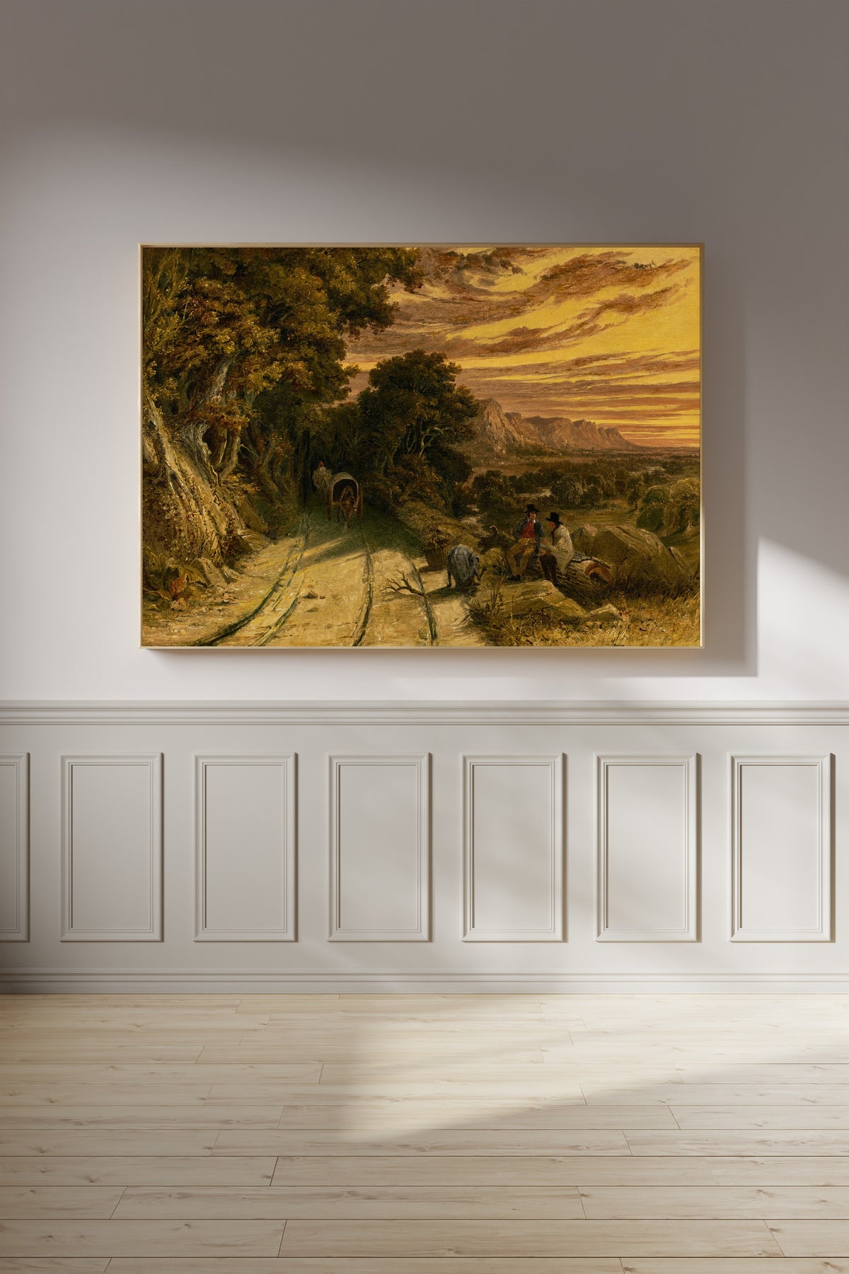 Seth Eastman — Road-Side View (View in Wisconsin) | Landscape Fine Art Print