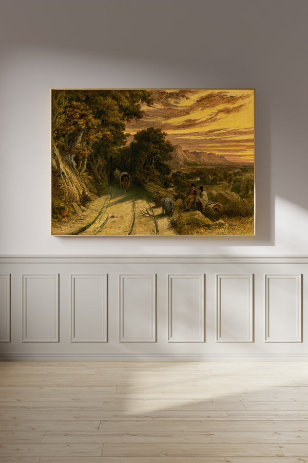Seth Eastman — Road-Side View (View in Wisconsin) | Landscape Fine Art Print