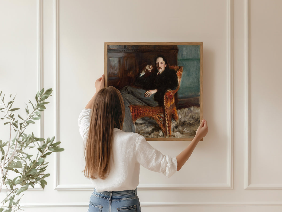 John Singer Sargent — Robert Louis Stevenson | Fine Art Print