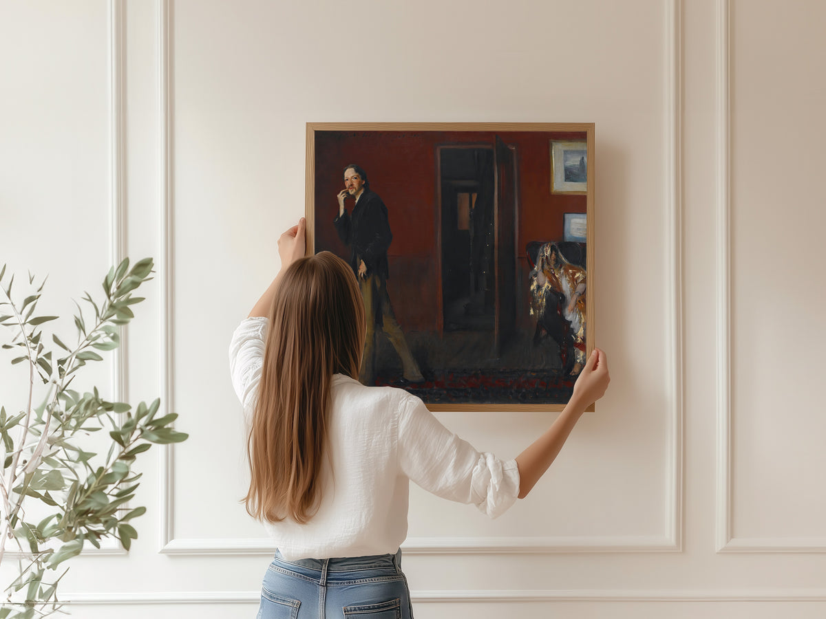 John Singer Sargent — Robert Louis Stevenson and His Wife | Fine Art Print