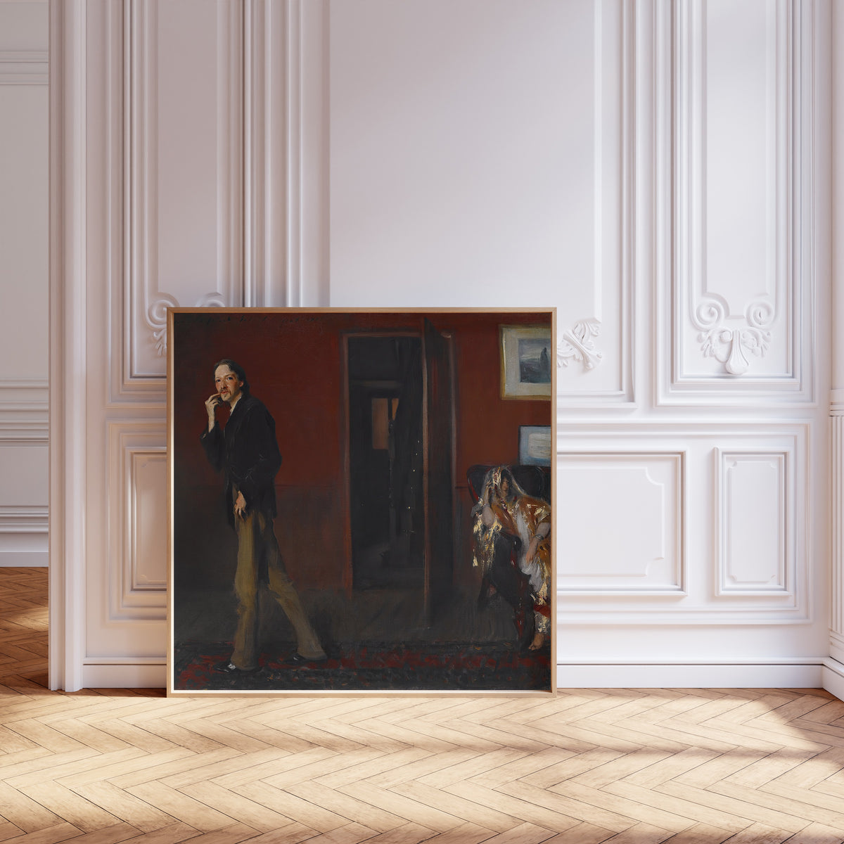 John Singer Sargent — Robert Louis Stevenson and His Wife | Fine Art Print