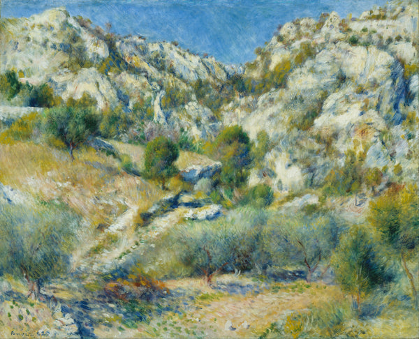 Pierre-Auguste Renoir — Rocky Crags at L’Estaque | Fine Art Print