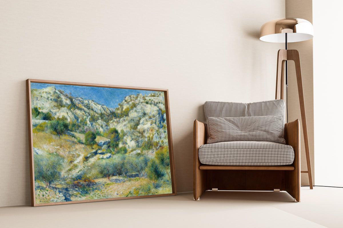 Pierre-Auguste Renoir — Rocky Crags at L’Estaque | Fine Art Print