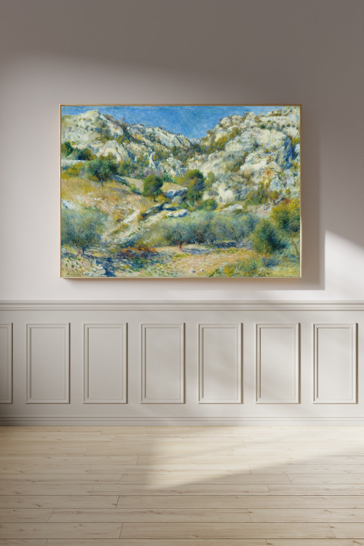 Pierre-Auguste Renoir — Rocky Crags at L’Estaque | Fine Art Print