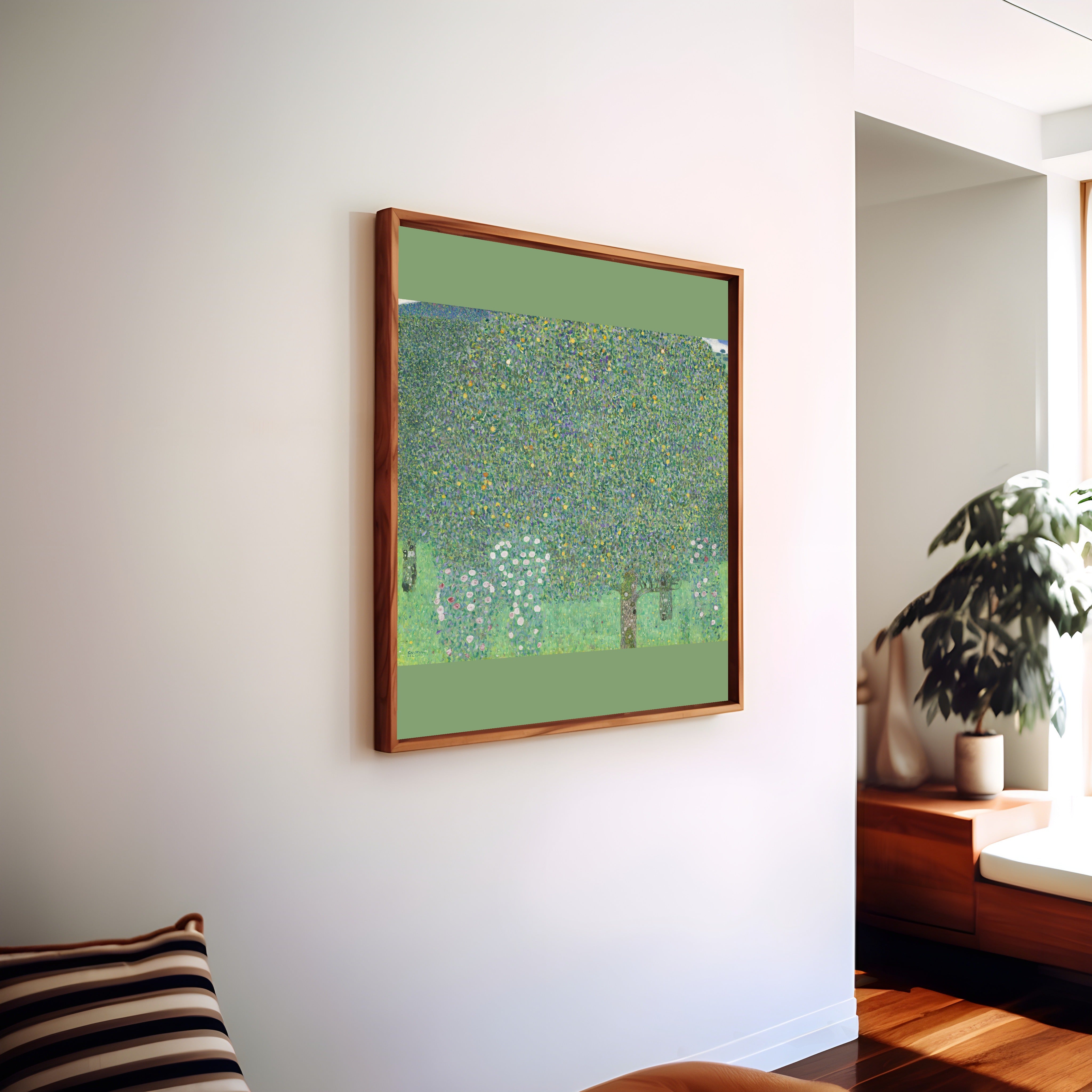Gustav Klimt — Rosebushes under the Trees | Fine Art Print