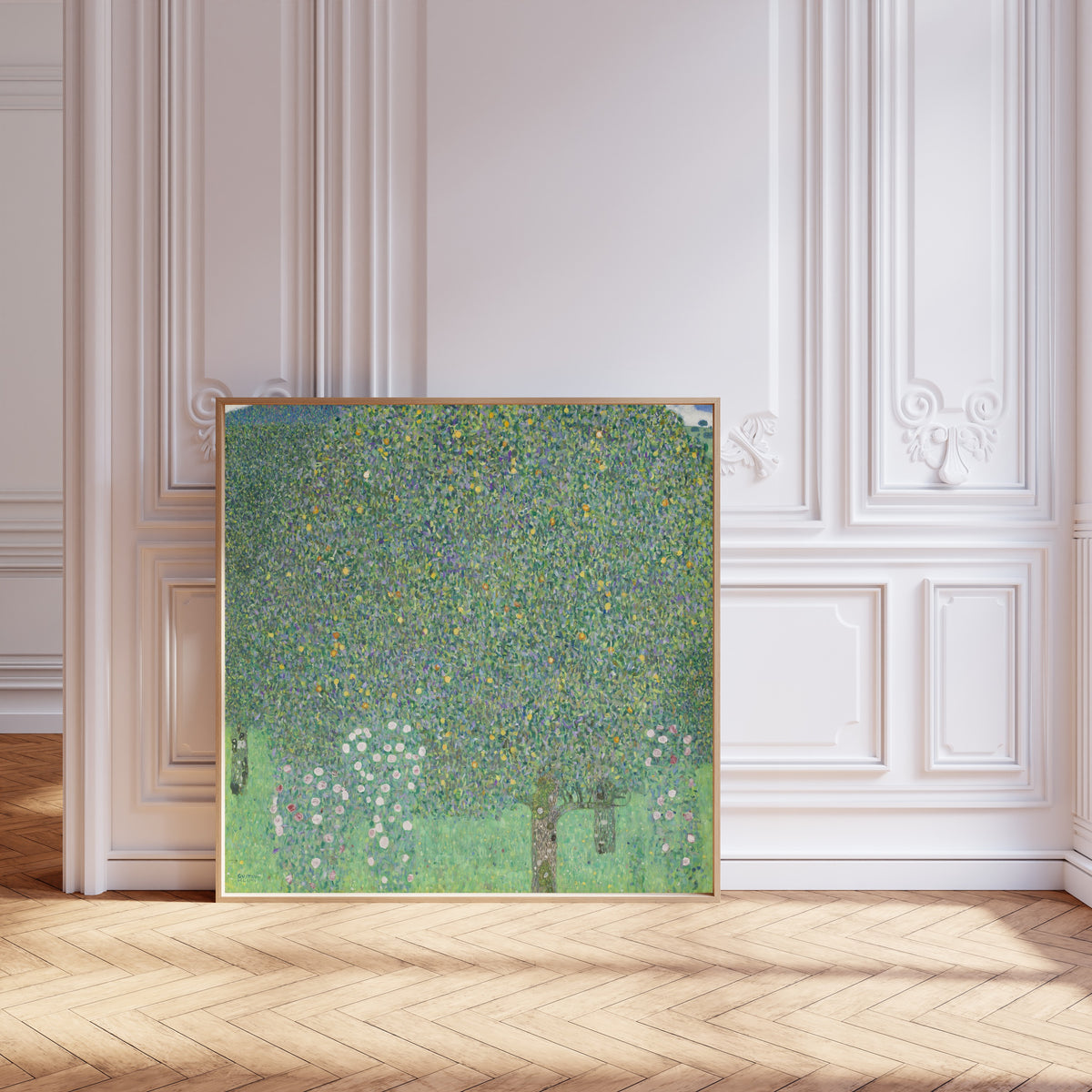Gustav Klimt — Rosebushes under the Trees | Fine Art Print