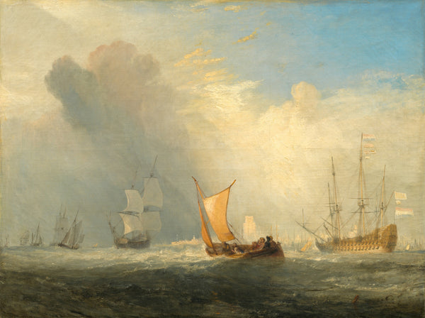J.M.W. Turner — Rotterdam Ferry-Boat | Landscape Fine Art Print