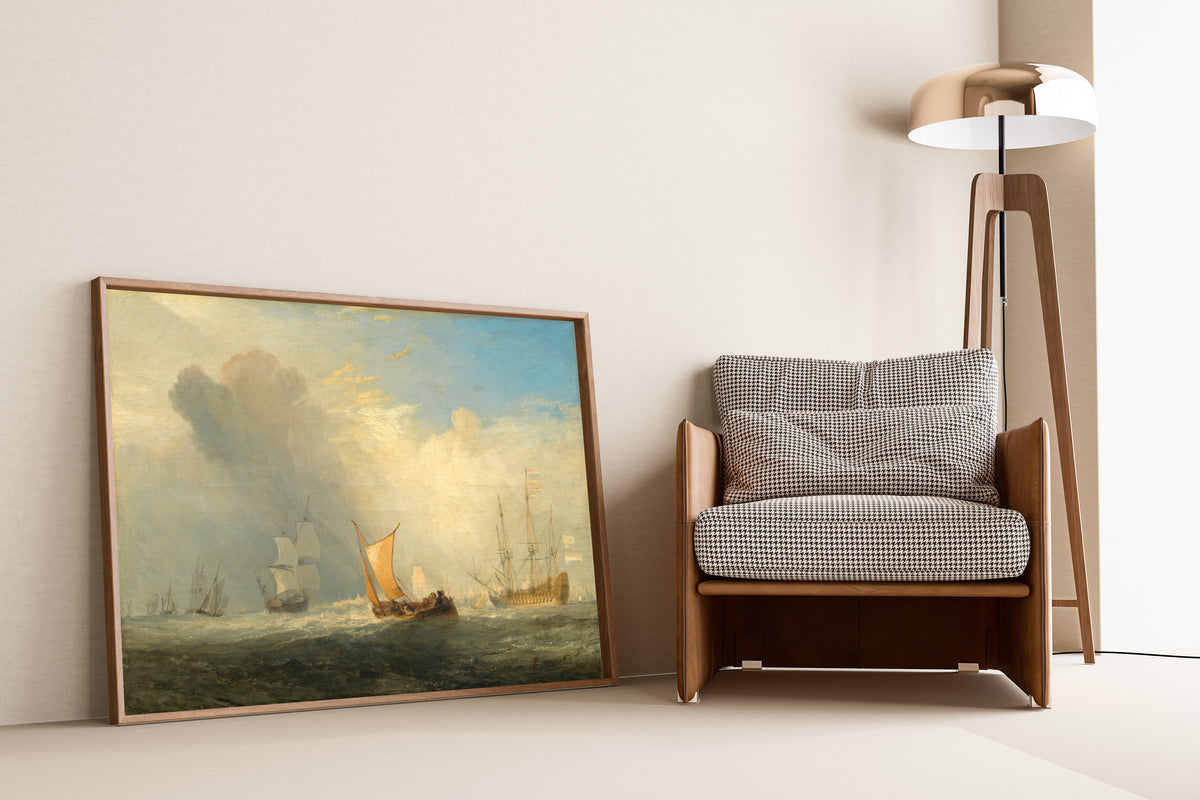 J.M.W. Turner — Rotterdam Ferry-Boat | Landscape Fine Art Print
