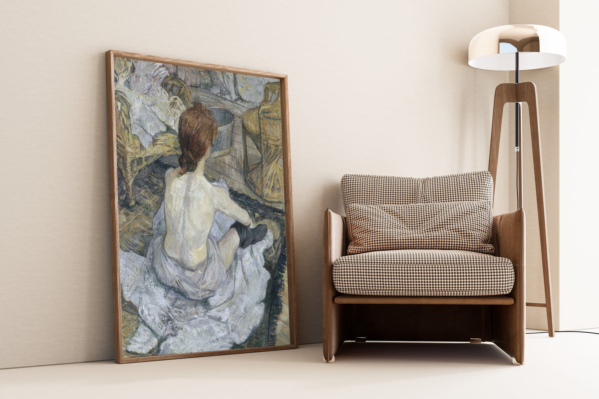 Henri de Toulouse-Lautrec — Rousse (La Toilette) | Fine Art Print