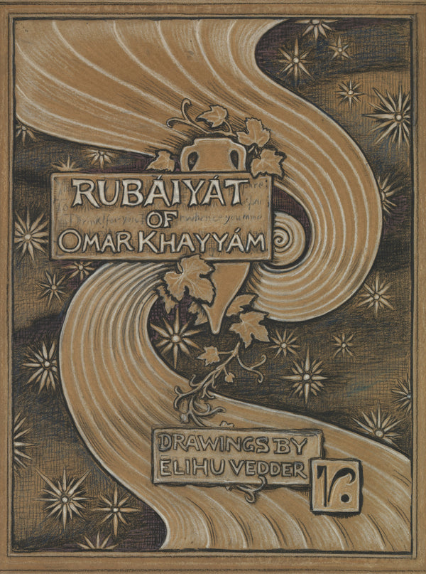 Elihu Vedder — Rubáiyát of Omar Khayyám: Cover | Illustration Art Print