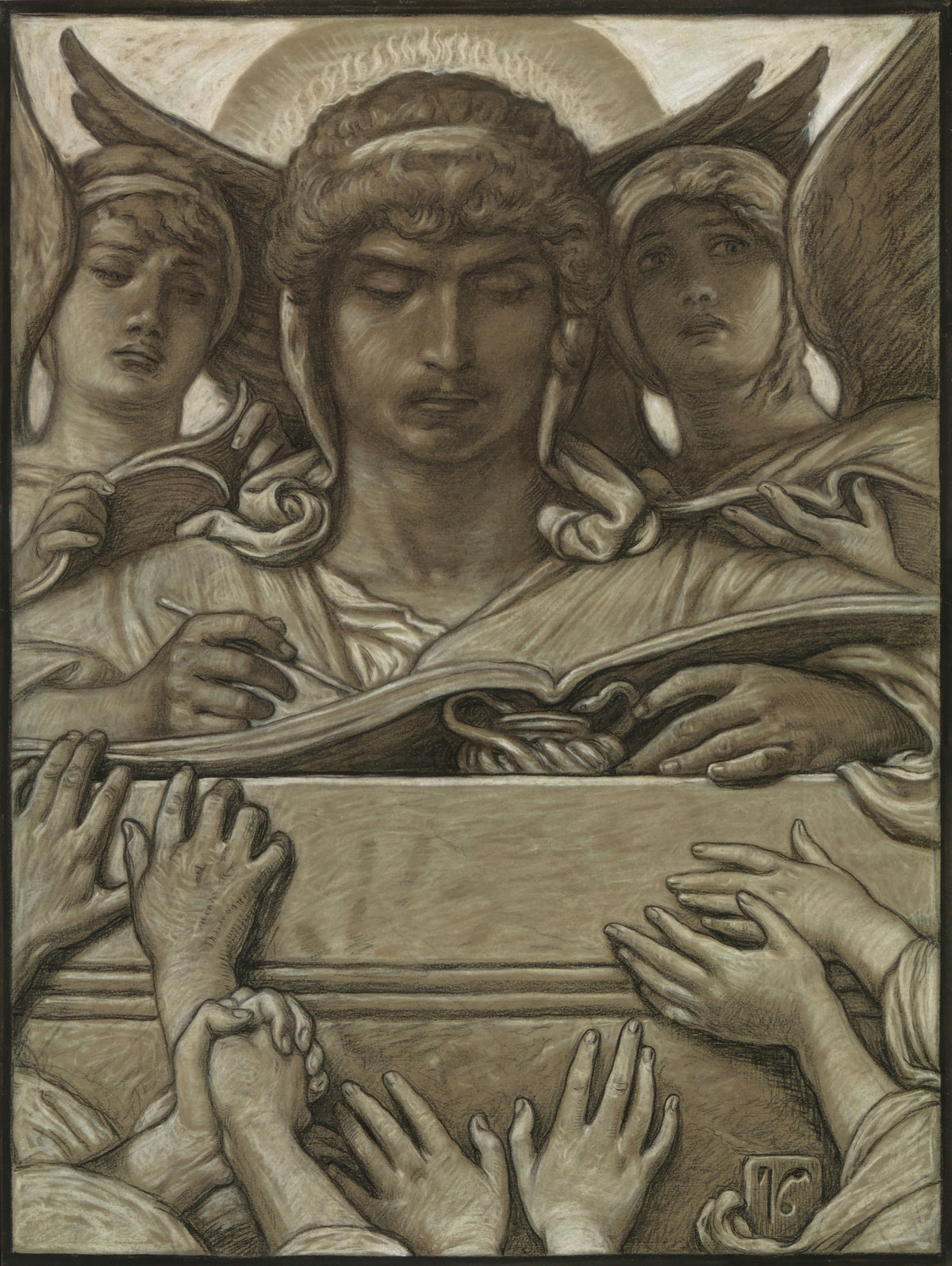 Elihu Vedder — Rubáiyát of Omar Khayyám: The Recording Angel | Illustration Art Print