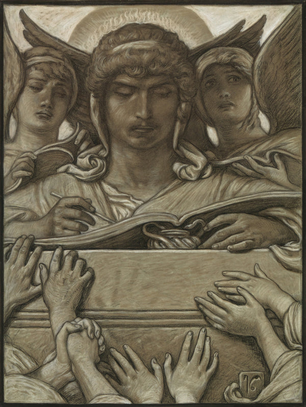 Elihu Vedder — Rubáiyát of Omar Khayyám: The Recording Angel | Illustration Art Print