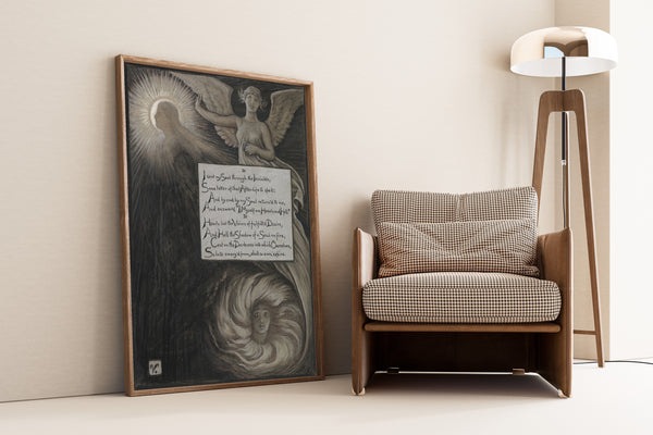 Elihu Vedder — Rubáiyát of Omar Khayyám: The Soul’s Answer | Illustration Art Print