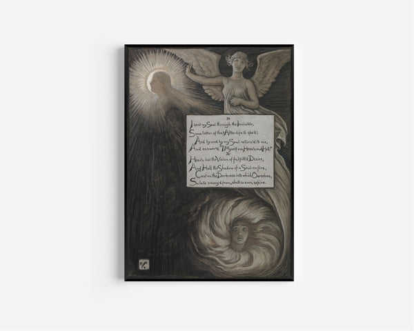 Elihu Vedder — Rubáiyát of Omar Khayyám: The Soul’s Answer | Illustration Art Print