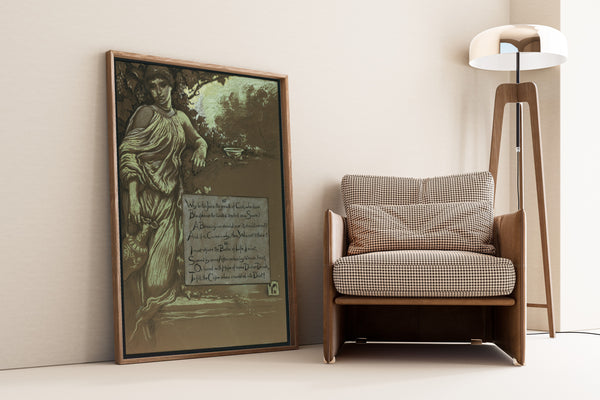 Elihu Vedder — Rubáiyát of Omar Khayyám: The Vine | Illustration Art Print