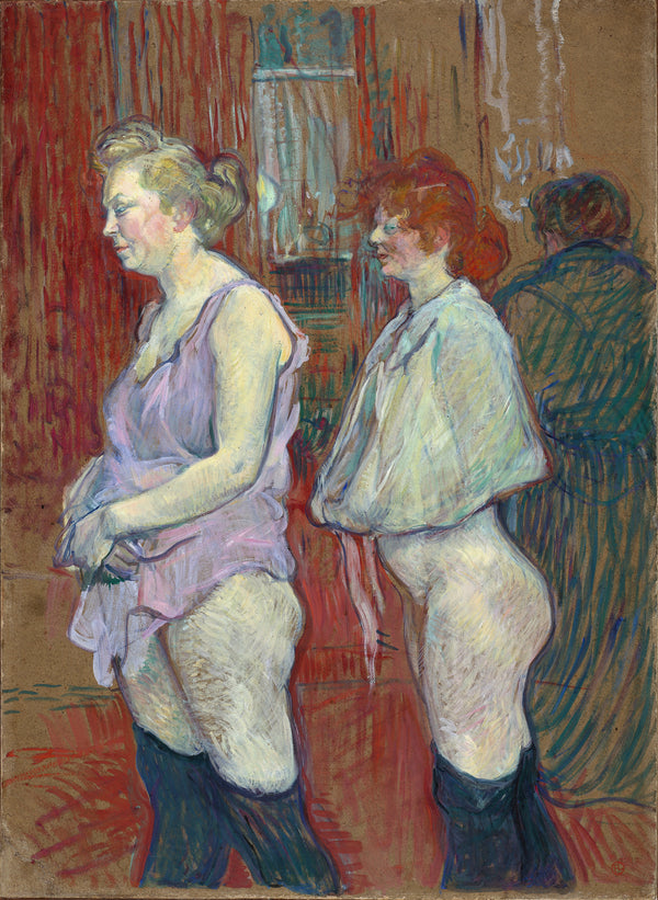 Henri de Toulouse-Lautrec — Rue des Moulins | Fine Art Print