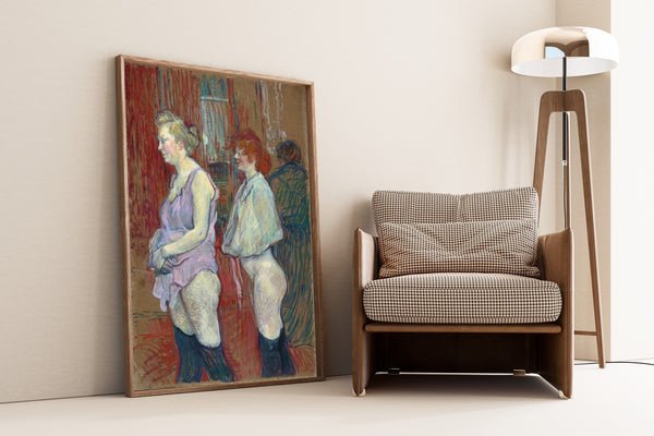 Henri de Toulouse-Lautrec — Rue des Moulins | Fine Art Print